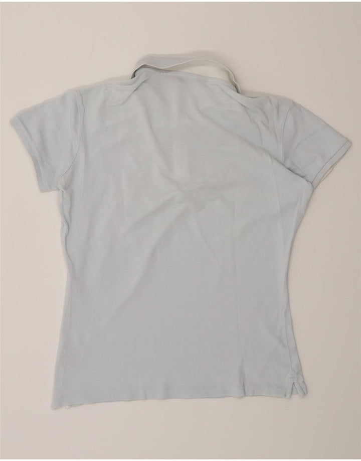 KAPPA Womens Polo Shirt UK 16 Large Blue Cotton