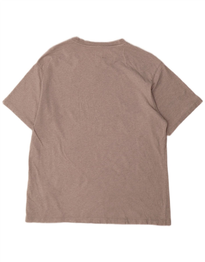 T-shirt rilassata da uomo Levi's Top in cotone grigio medio