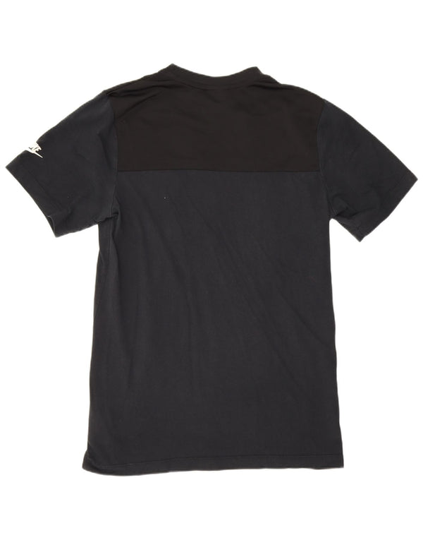 T-shirt grafica da uomo Nike Top Small in cotone nero