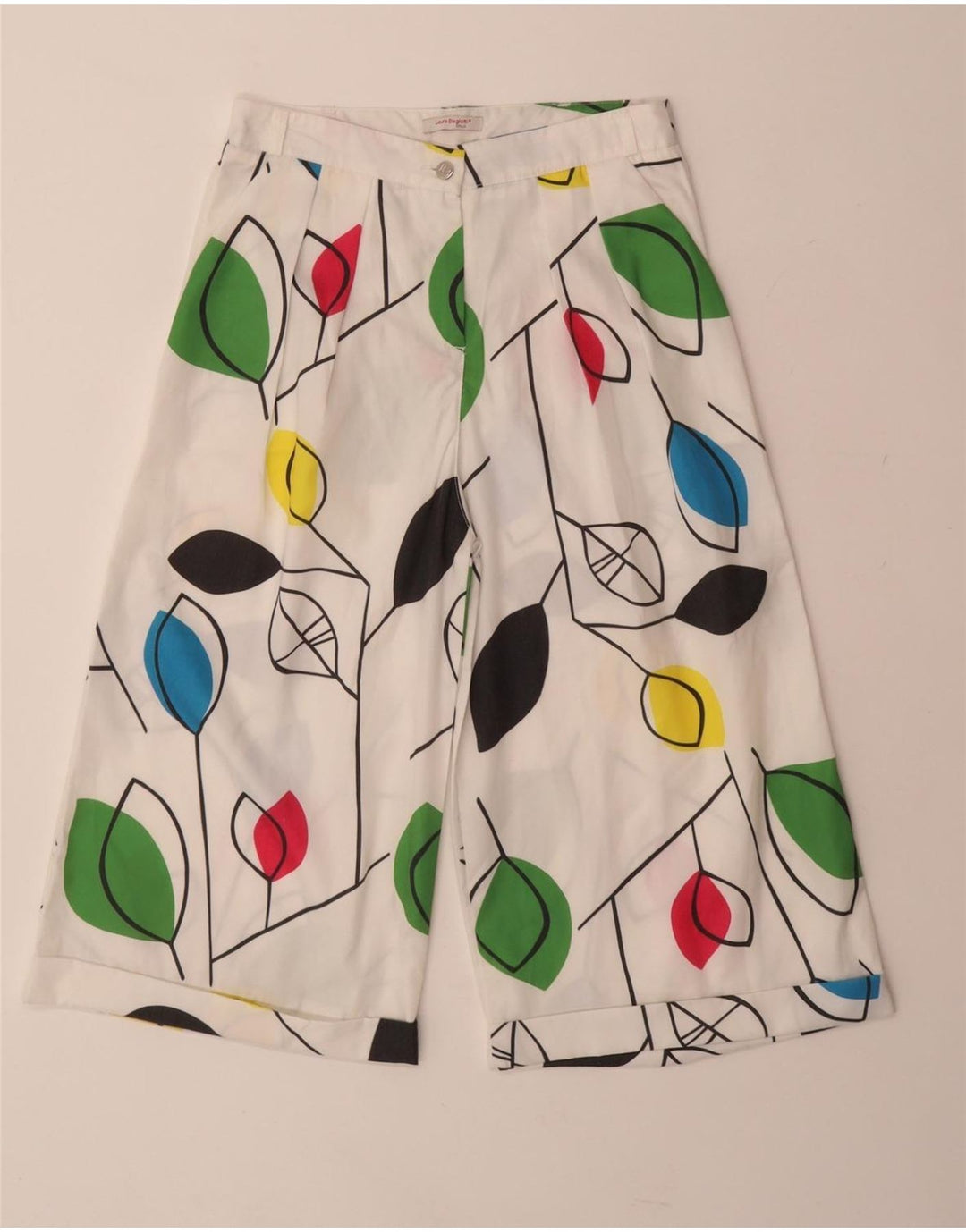 LAURA BIAGIOTTI Pantaloncini casual per bambina 13-14 anni W25 Bianco floreale