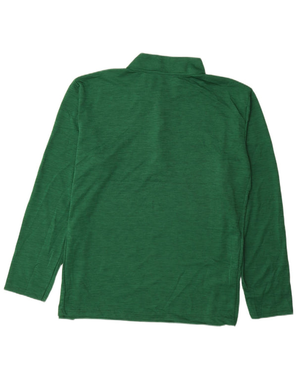 Russell Athletic Maglia da uomo con zip e collo a maniche lunghe 2XL Verde