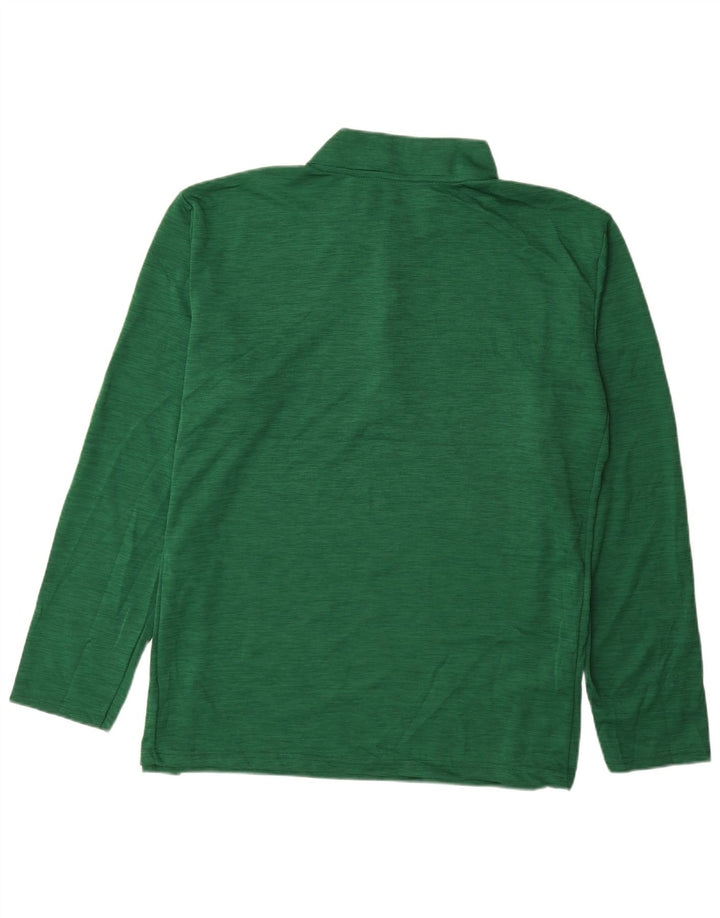 Russell Athletic Maglia da uomo con zip e collo a maniche lunghe 2XL Verde