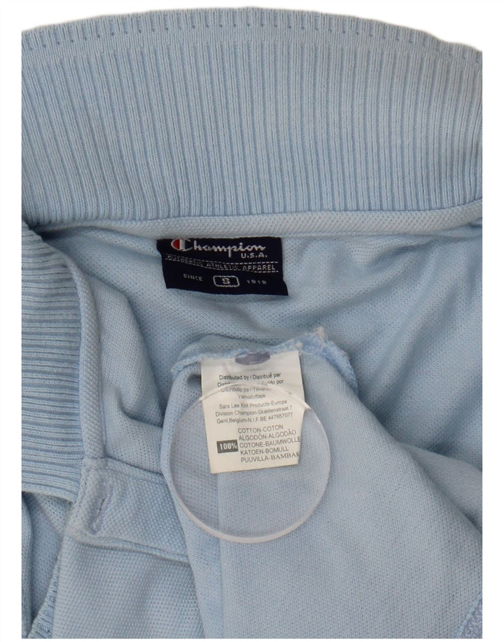 Polo senza maniche da donna CHAMPION UK 10 piccola in cotone blu