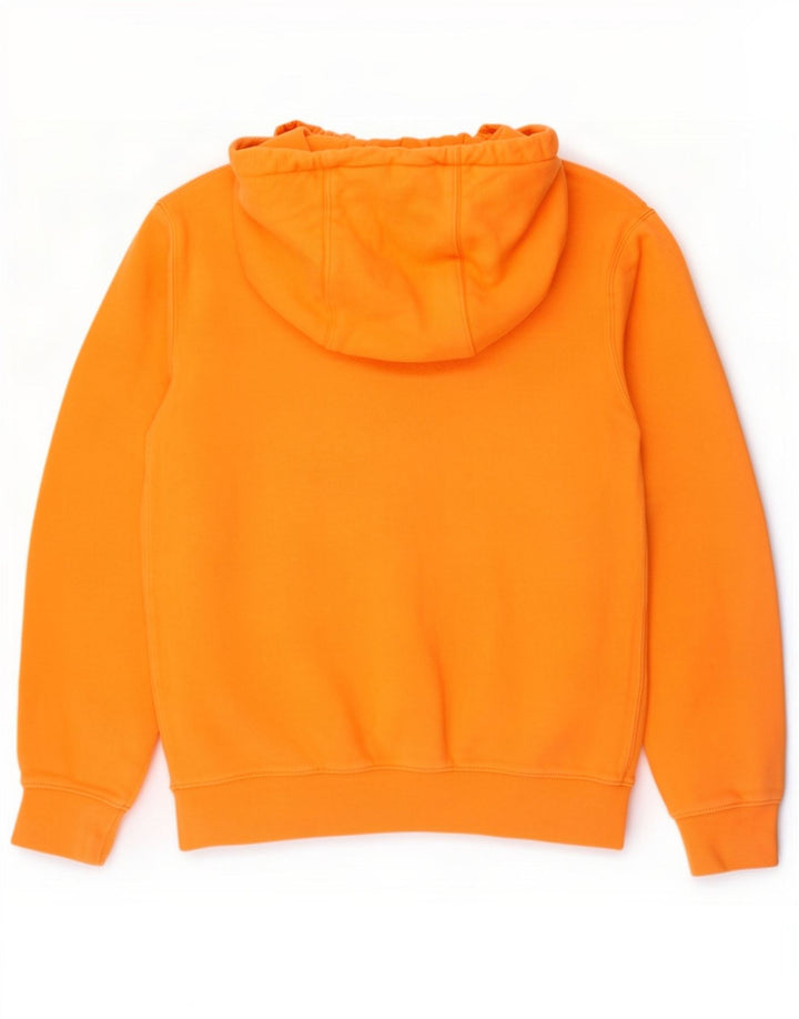 Felpa con cappuccio da uomo Nike Small in cotone arancione
