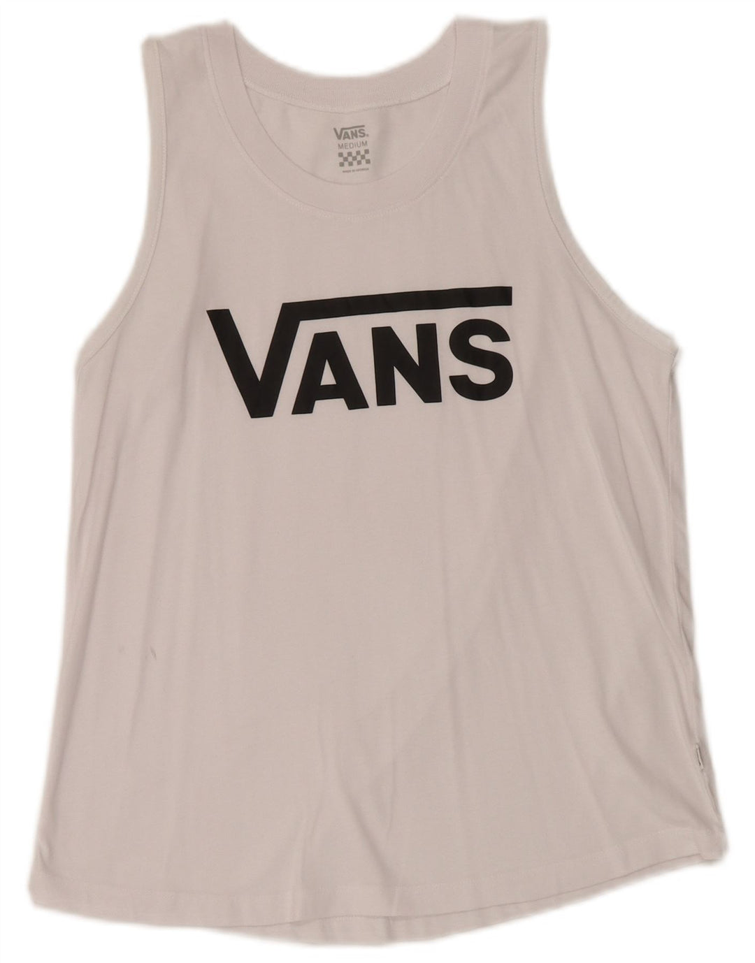 Canotta grafica da donna VANS UK 12 Medium White