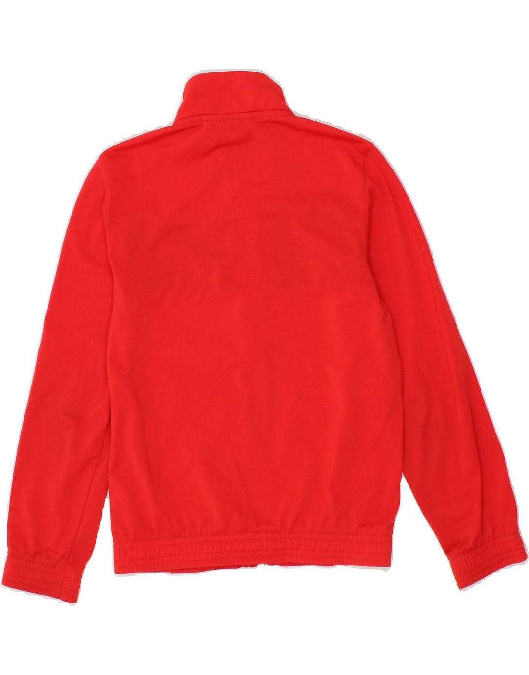 PUMA Boys Graphic Tracksuit Top Jacket 7-8 Years Red Polyester Vintage Puma and Second-Hand Puma from Messina Hembry 