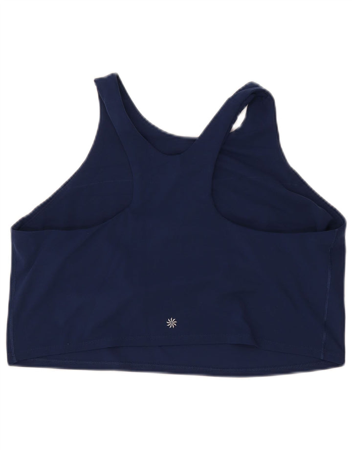 Top reggiseno sportivo da donna Athleta UK 20 2XL Blu navy