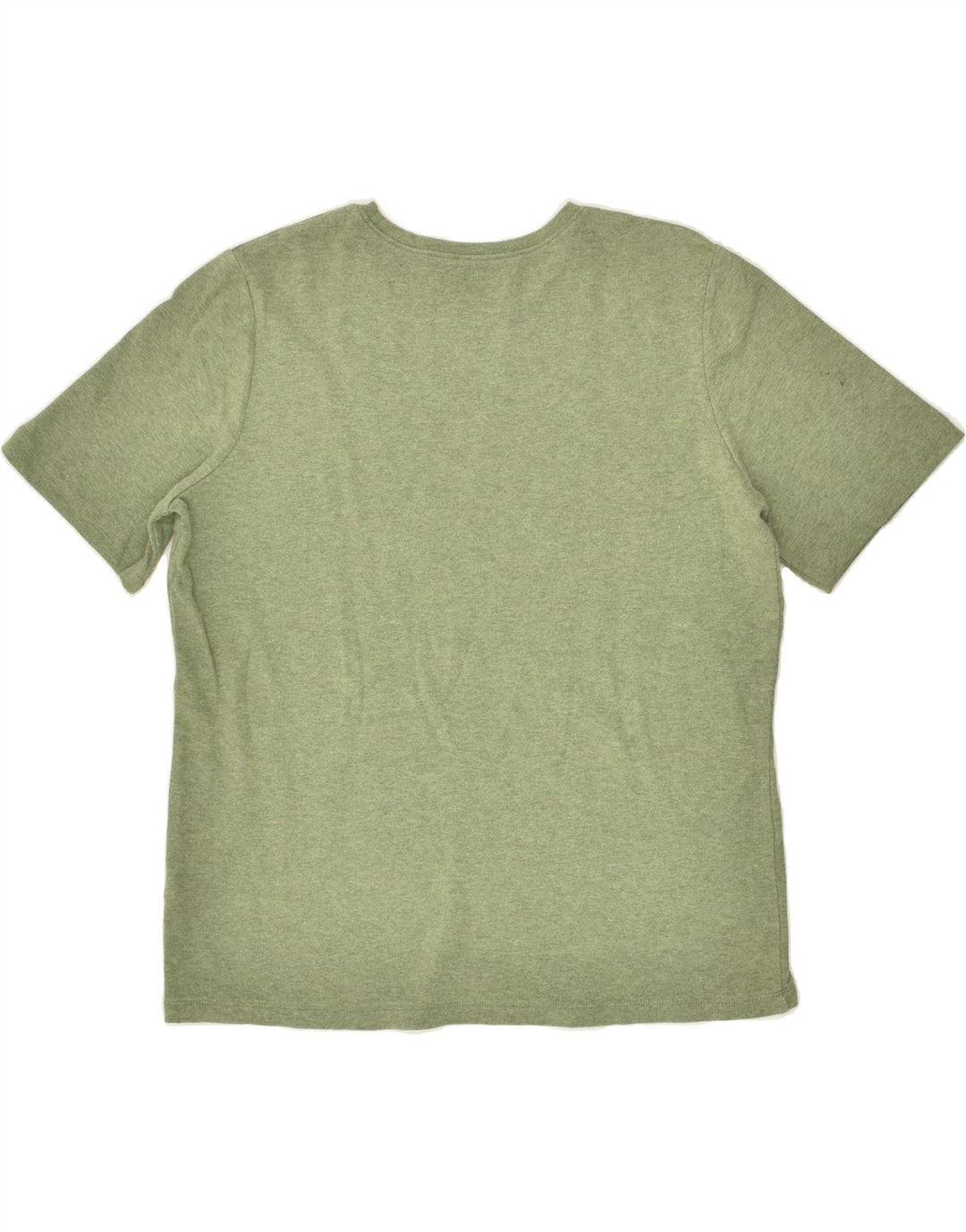 L.L.BEAN Womens T-Shirt Top UK 16 Large Green Cotton | Vintage L.L.Bean | Thrift | Second-Hand L.L.Bean | Used Clothing | Messina Hembry 