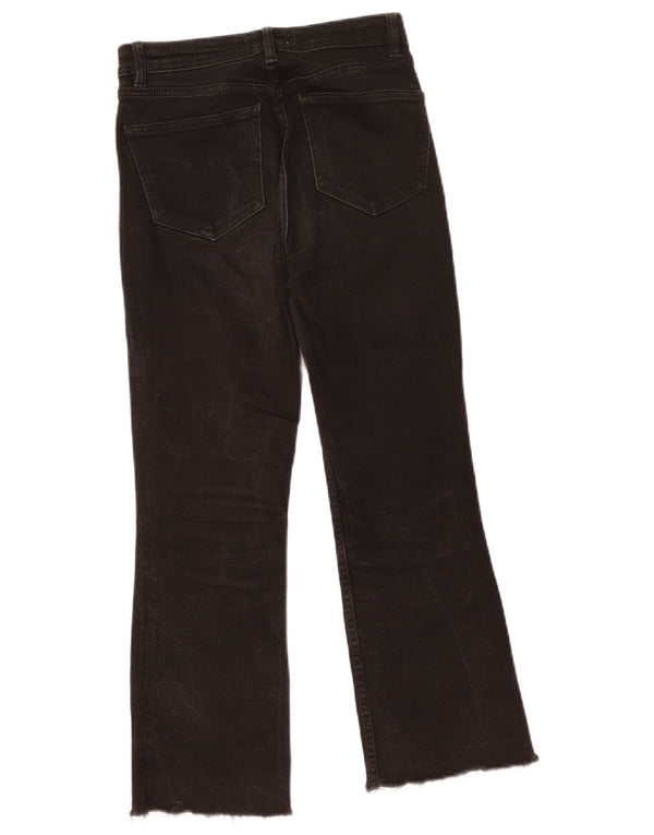 Jeans corti da donna Zara EU 36 XS W26 L24 Nero