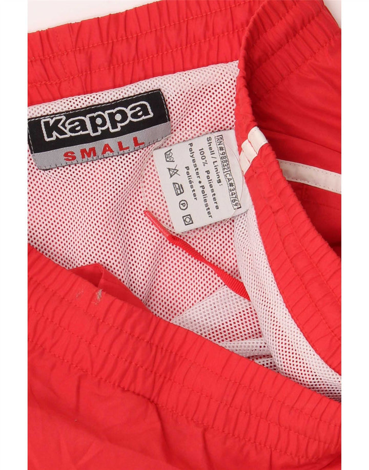Pantaloncini da bagno da uomo Kappa piccoli rossi in poliestere
