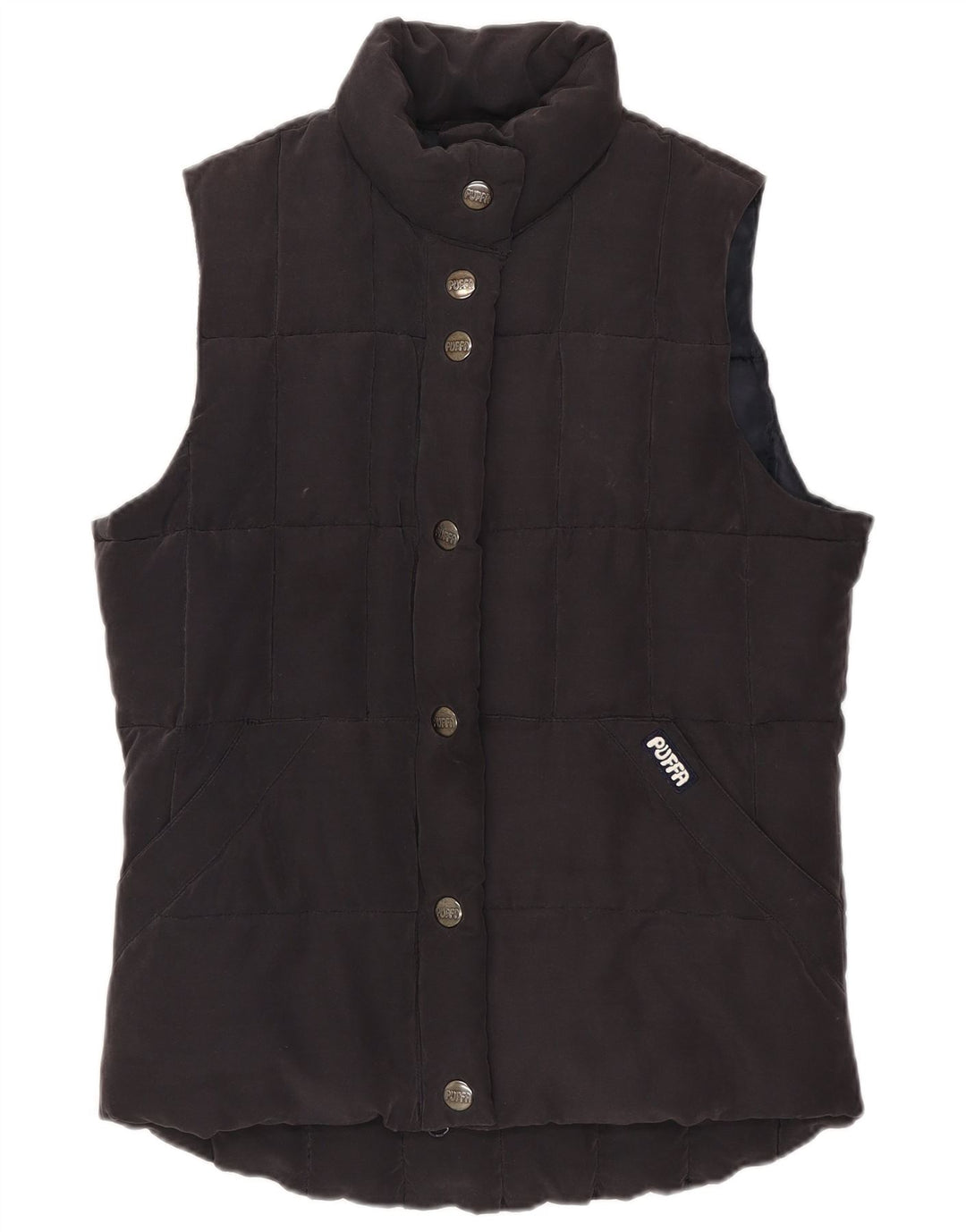 Gilet imbottito da donna Puffa UK 6 XS poliestere blu navy