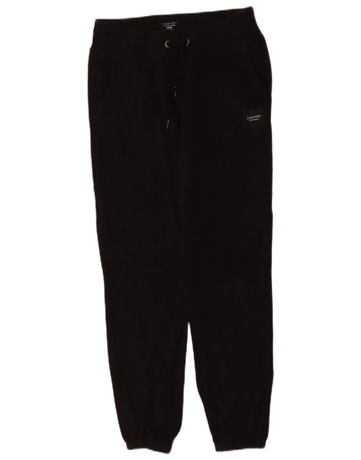 CALVIN KLEIN Pantaloni da tuta da uomo Joggers piccoli in cotone nero