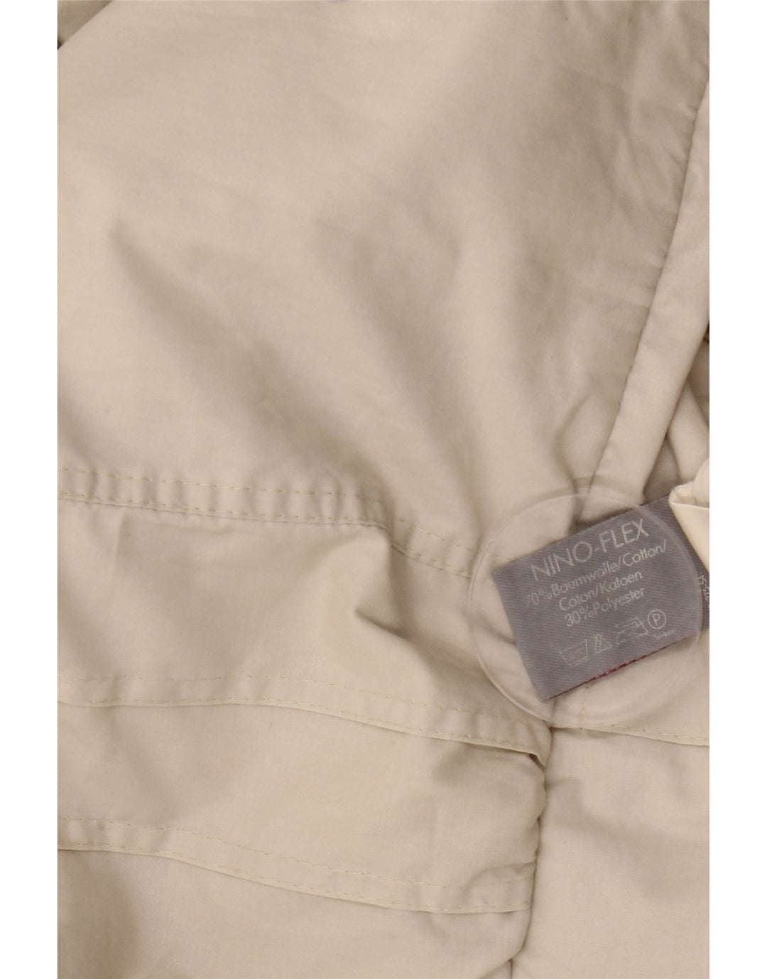 Giubbotto bomber oversize da donna NINO UK 20 2XL Cotone beige