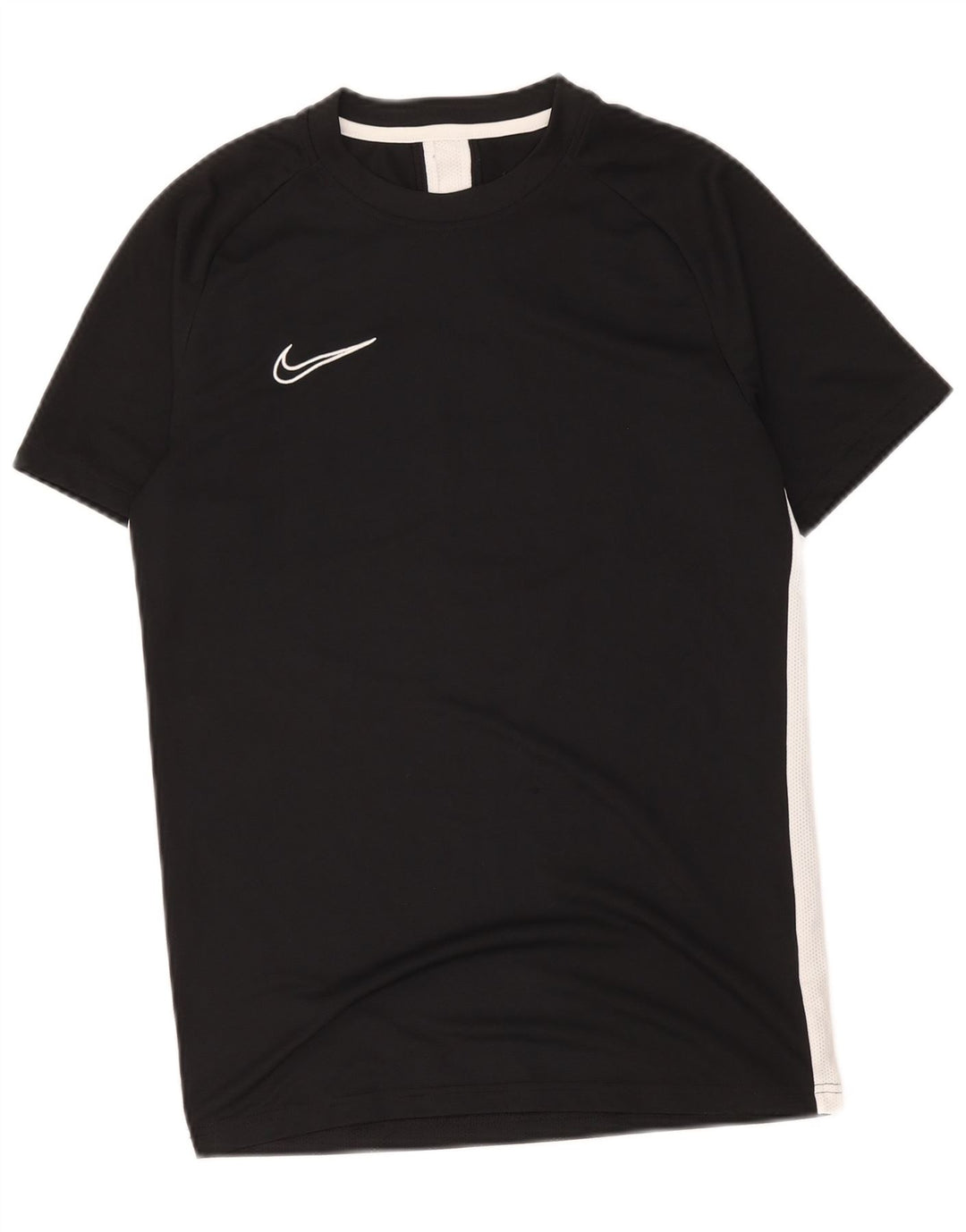 T-shirt da donna Nike Dri Fit Top UK 14 poliestere color block medio nero