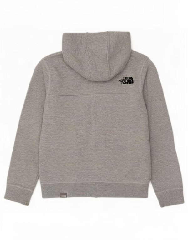 Maglione con cappuccio e zip per ragazze The North Face 10-11 anni grigio medio chiazzato