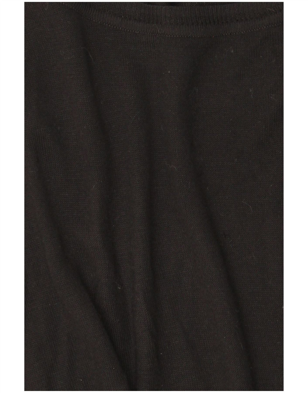 Maglione Zara da donna con scollo a barca UK 14 viscosa nera media