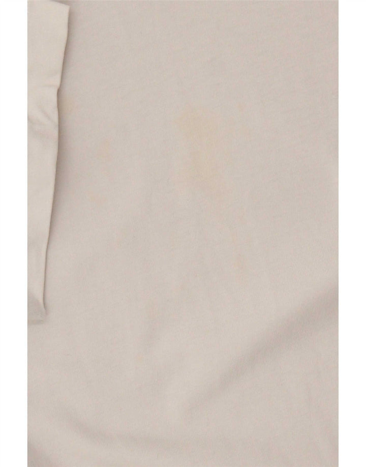 T-shirt grafica da uomo Jordan Top piccola in cotone bianco