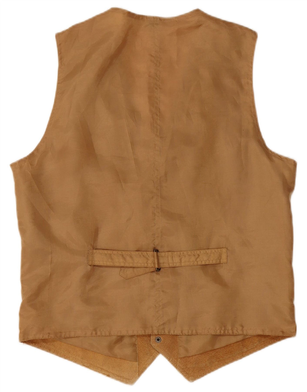 Gilet Uomo Camoscio VINTAGE IT 44 XS Pelle Marrone