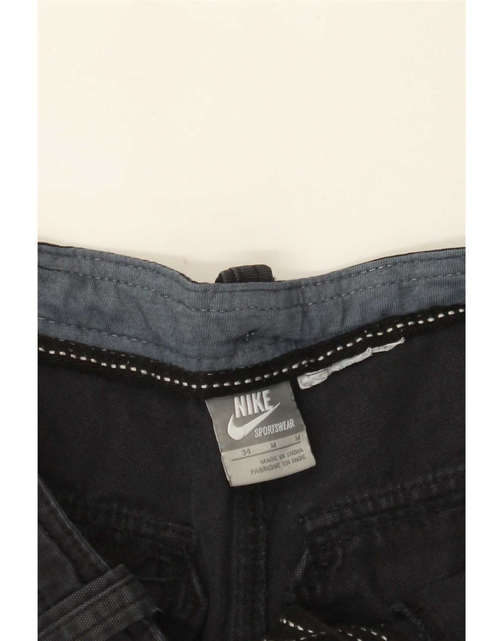Pantaloncini cargo Nike da uomo W34 Large blu navy