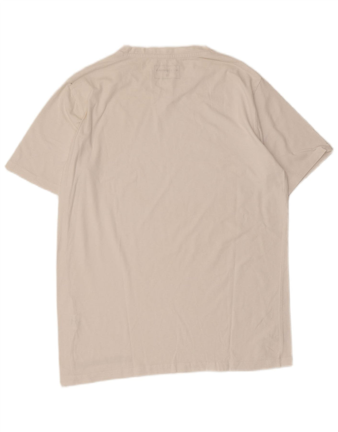 T-shirt da uomo GAS Top in cotone bianco medio