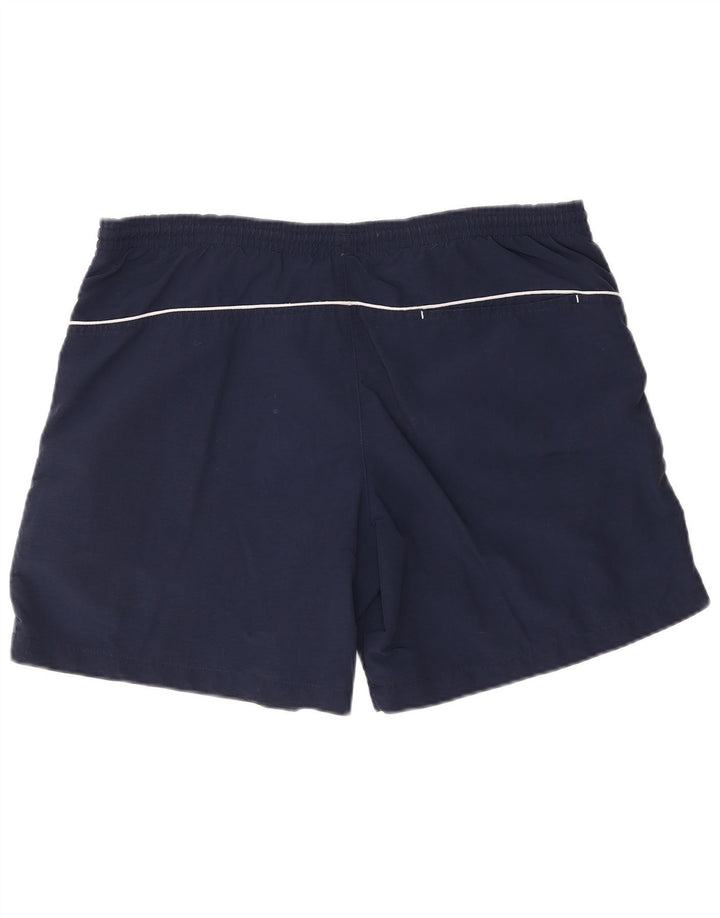 Pantaloncini da bagno grafici da uomo Lotto grandi blu navy