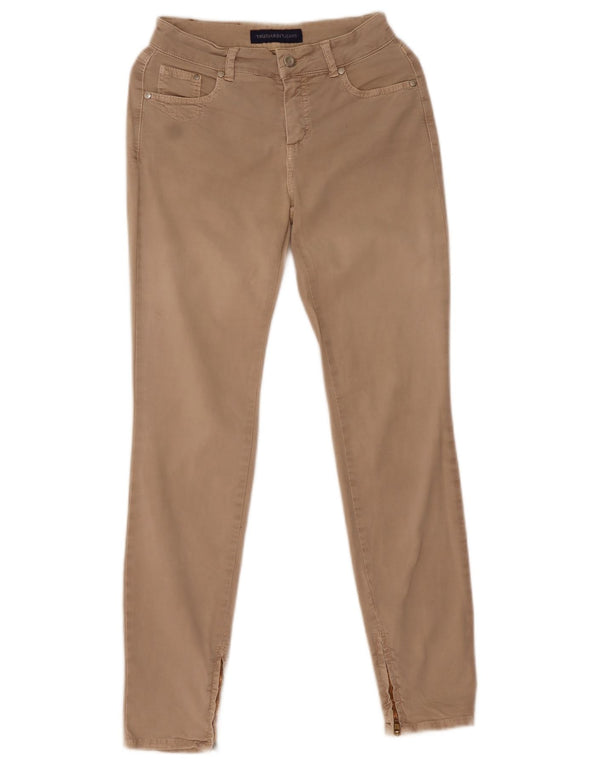 Jeans Skinny Donna Trussardi W24 L29 Cotone Beige