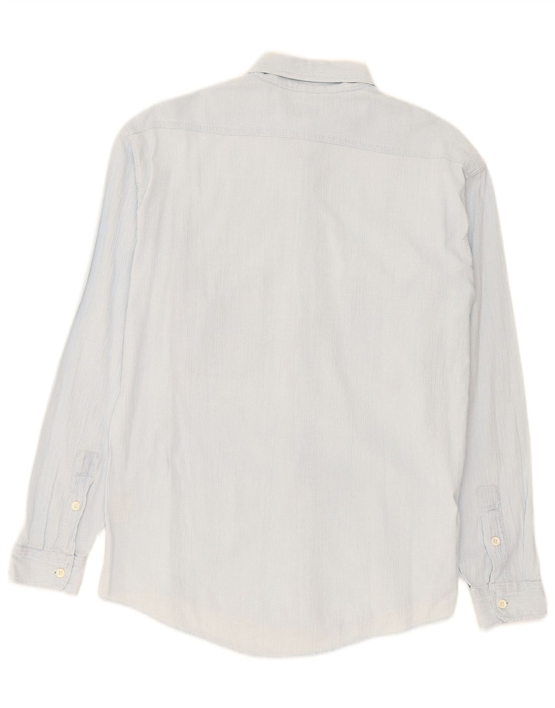 Camicia da uomo Rifle Small in cotone blu