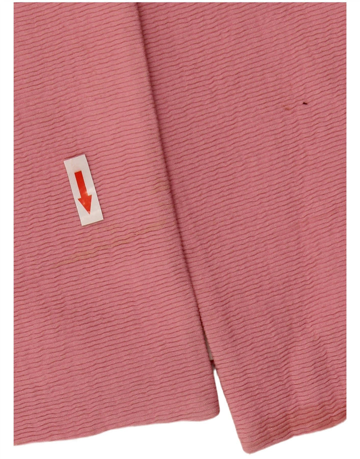Cappotto Zara Donna UK 10 Small Rosa Viscosa