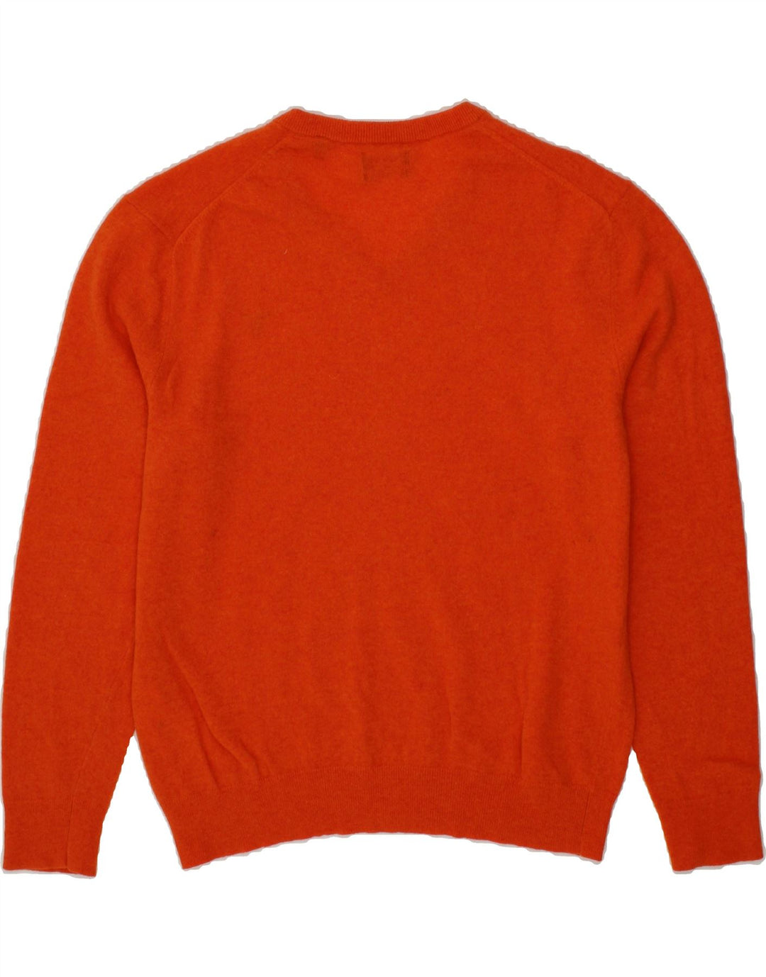 GANT Womens V-Neck Jumper Sweater UK 20 2XL Red Lambswool Vintage Gant and Second-Hand Gant from Messina Hembry 