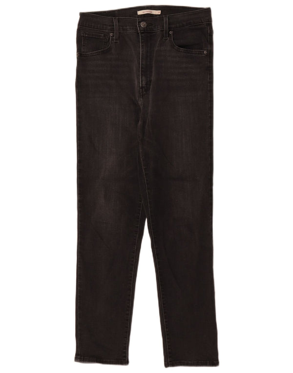 Jeans Levi's Mile High Slim da donna W29 L26 cotone nero