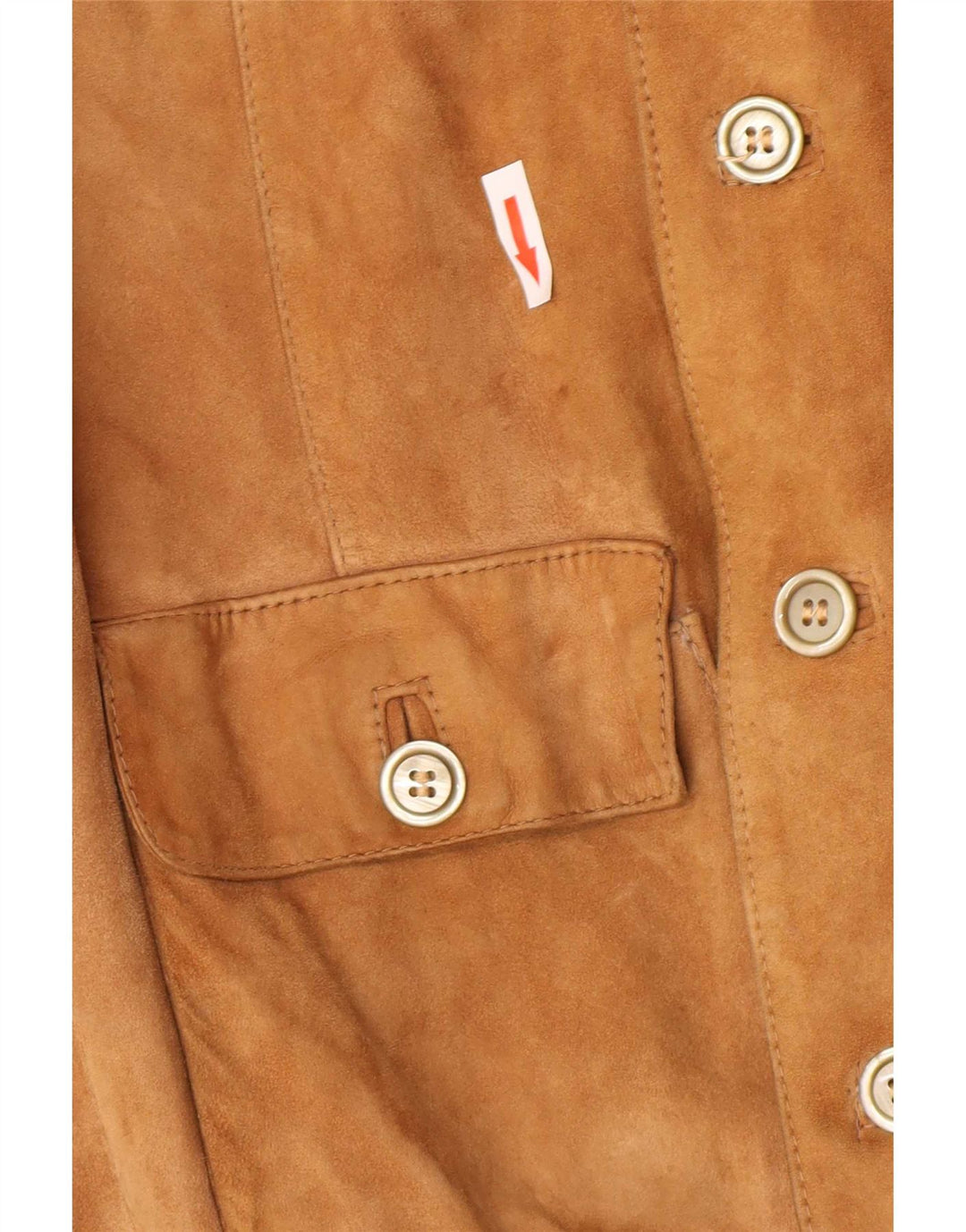 Giacca bomber scamosciata da uomo vintage IT 48 Beige medio