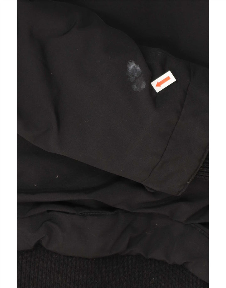 Giacca imbottita con cappuccio da donna Woolrich UK 14 poliestere nero medio
