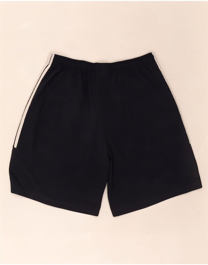 Pantaloncini sportivi da uomo Adidas Large blu navy in poliestere