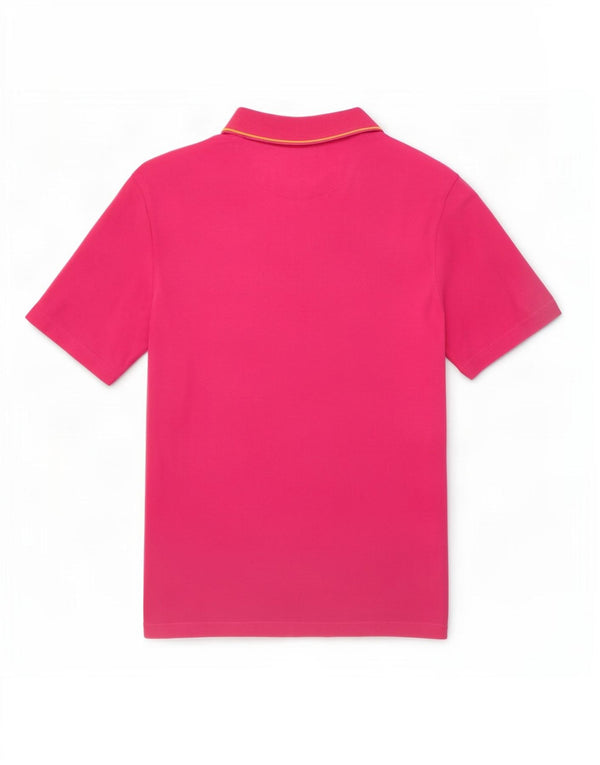 Polo Puma Uomo Large Rosa