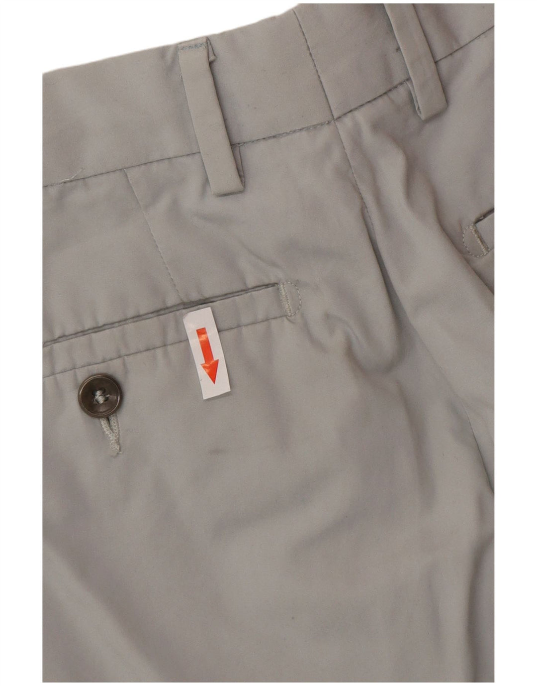 Pantaloni chino dritti da uomo Dockers W31 L32 in cotone grigio