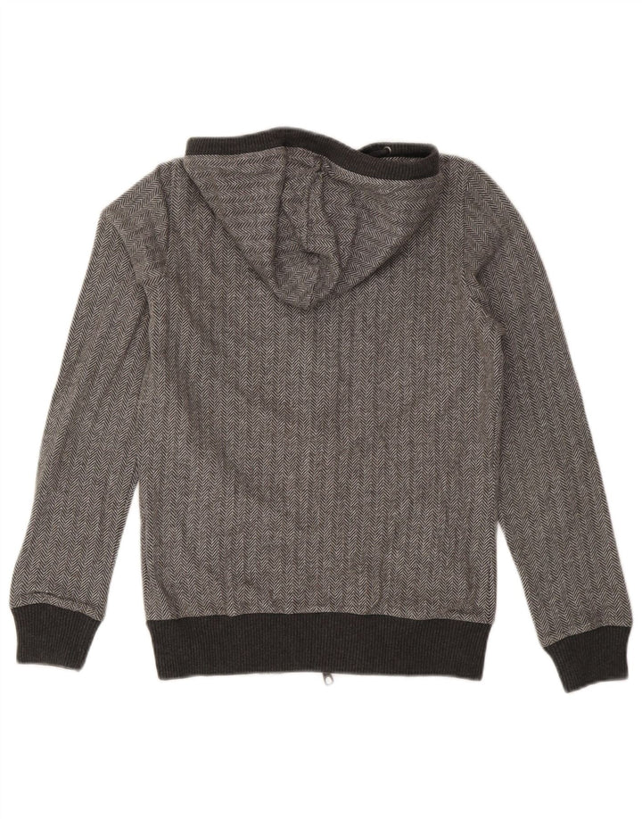 Maglione con cappuccio e zip CHAMPION da donna Heritage Fit UK 10 piccolo grigio