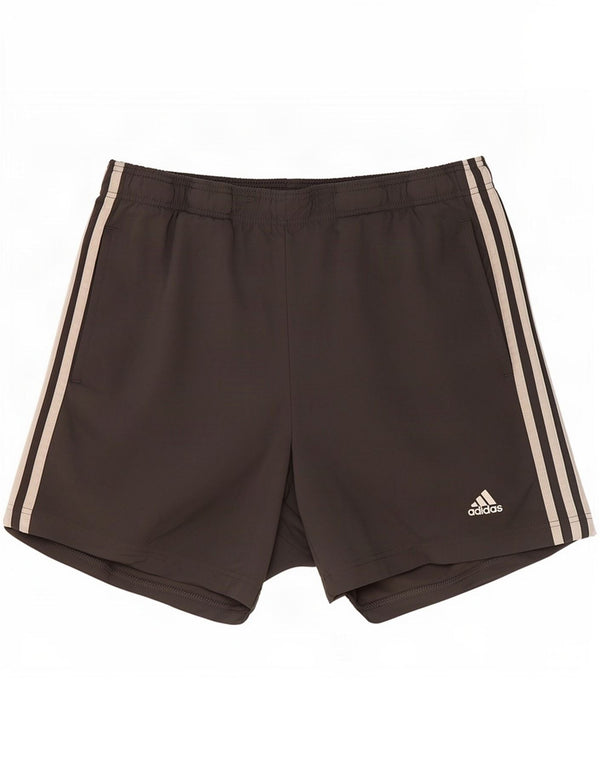 Pantaloncini sportivi Adidas da uomo di colore grigio medio