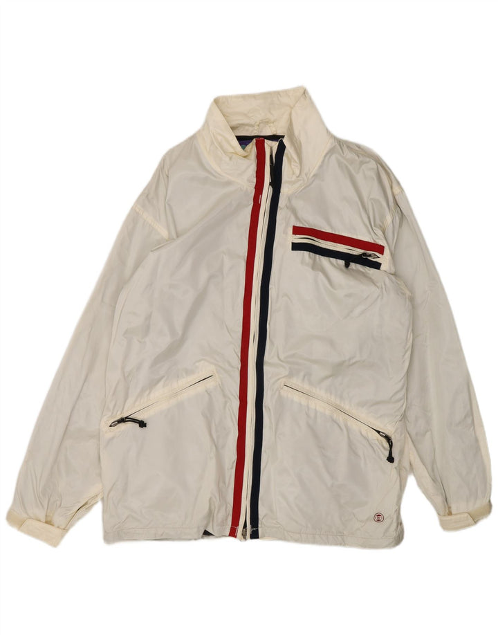 Giacca a vento da snowboard da uomo Burton UK 38 Medium White Colourblock