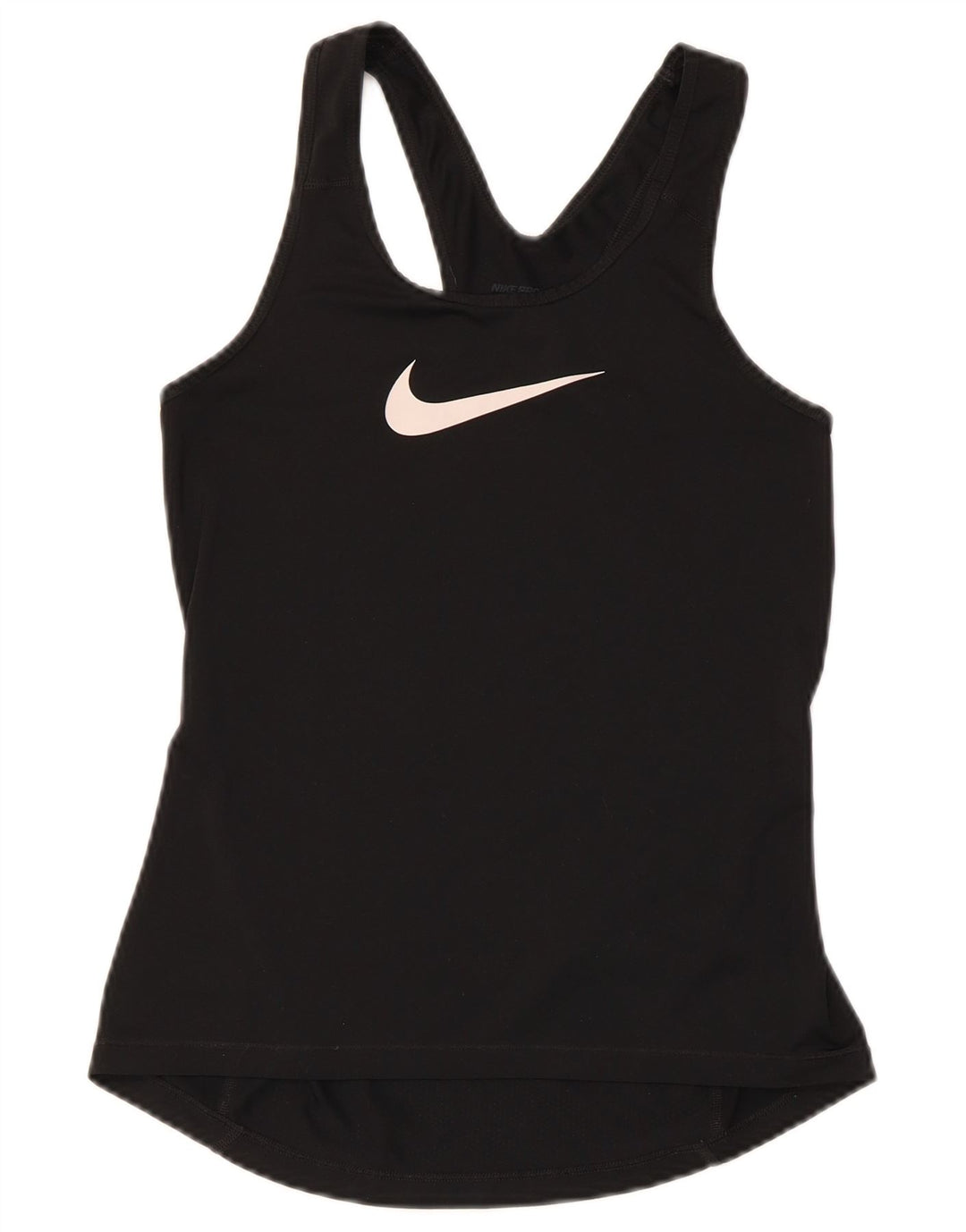 Canotta grafica da donna Nike UK 8 Small poliestere nero