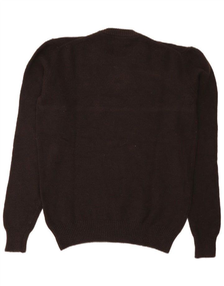 Maglione Kappa Uomo Girocollo Maglione Marrone Medio Lana