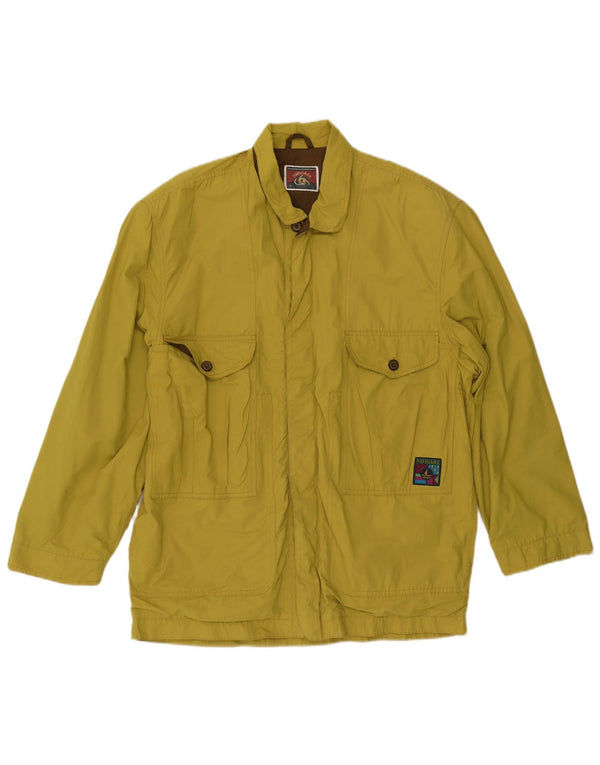 Giacca multiuso da uomo Navigare UK 40 Large in cotone giallo