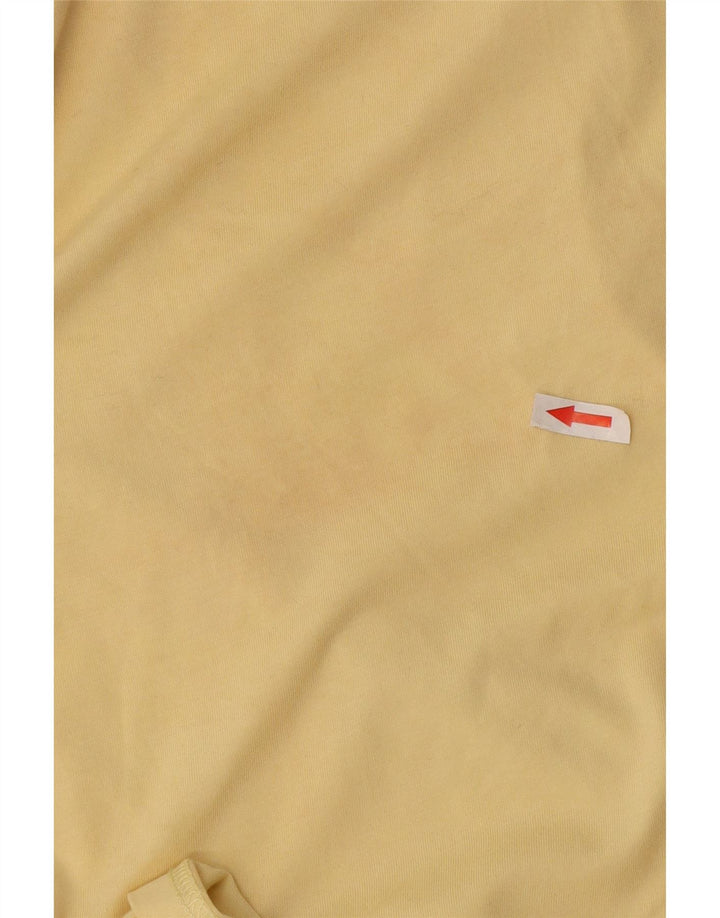 Maglietta da uomo Vans Classic Fit in cotone giallo medio