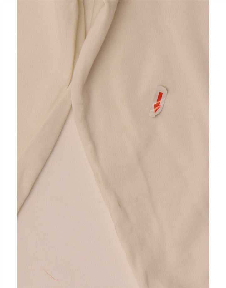 Felpa grafica da uomo Barbour, maglione, cotone bianco medio