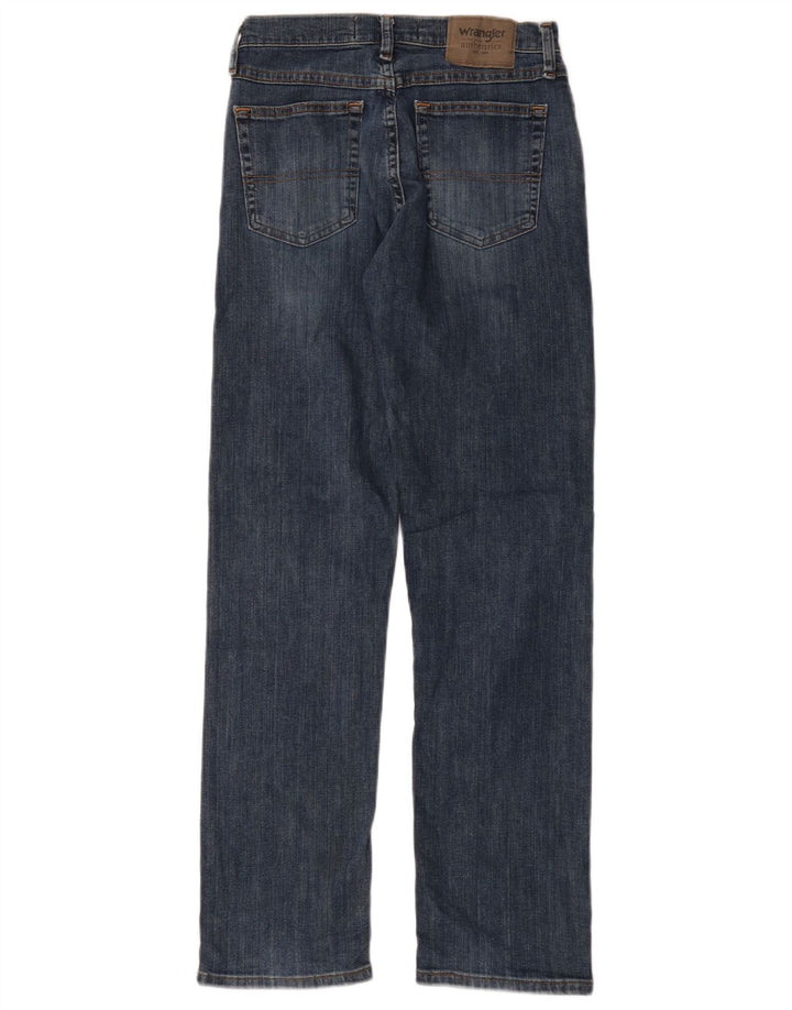Jeans dritti da uomo Wrangler W28 L30 cotone blu