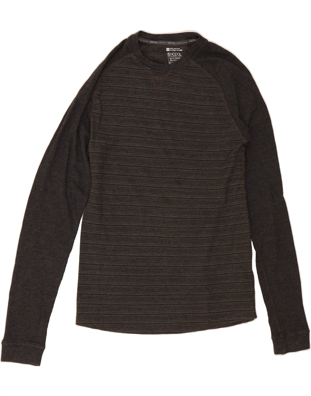 MOUNTAIN WAREHOUSE Mens Top Long Sleeve Large Grey Pinstripe Vintage Mountain Warehouse and Second-Hand Mountain Warehouse from Messina Hembry 