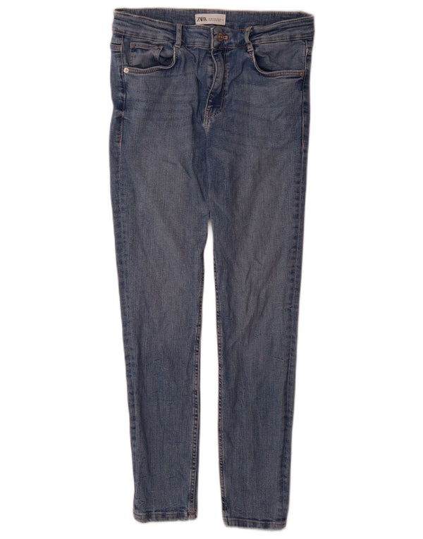 Jeans skinny da donna Zara EU 38 piccoli W28 L28 blu
