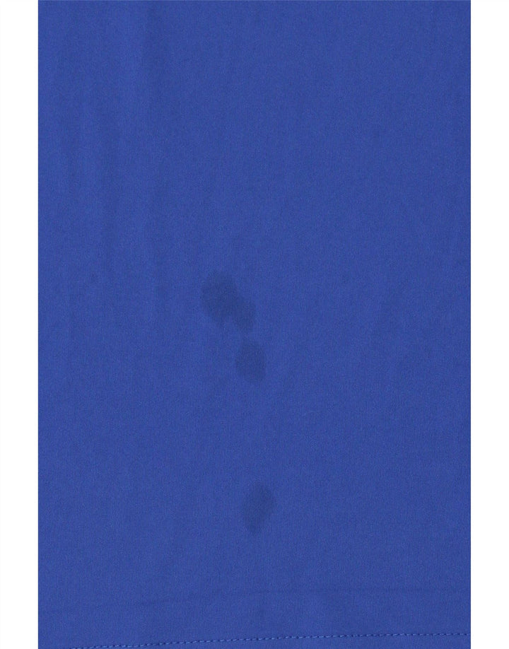 T-shirt grafica Nike Dri Fit da uomo, taglia grande, blu