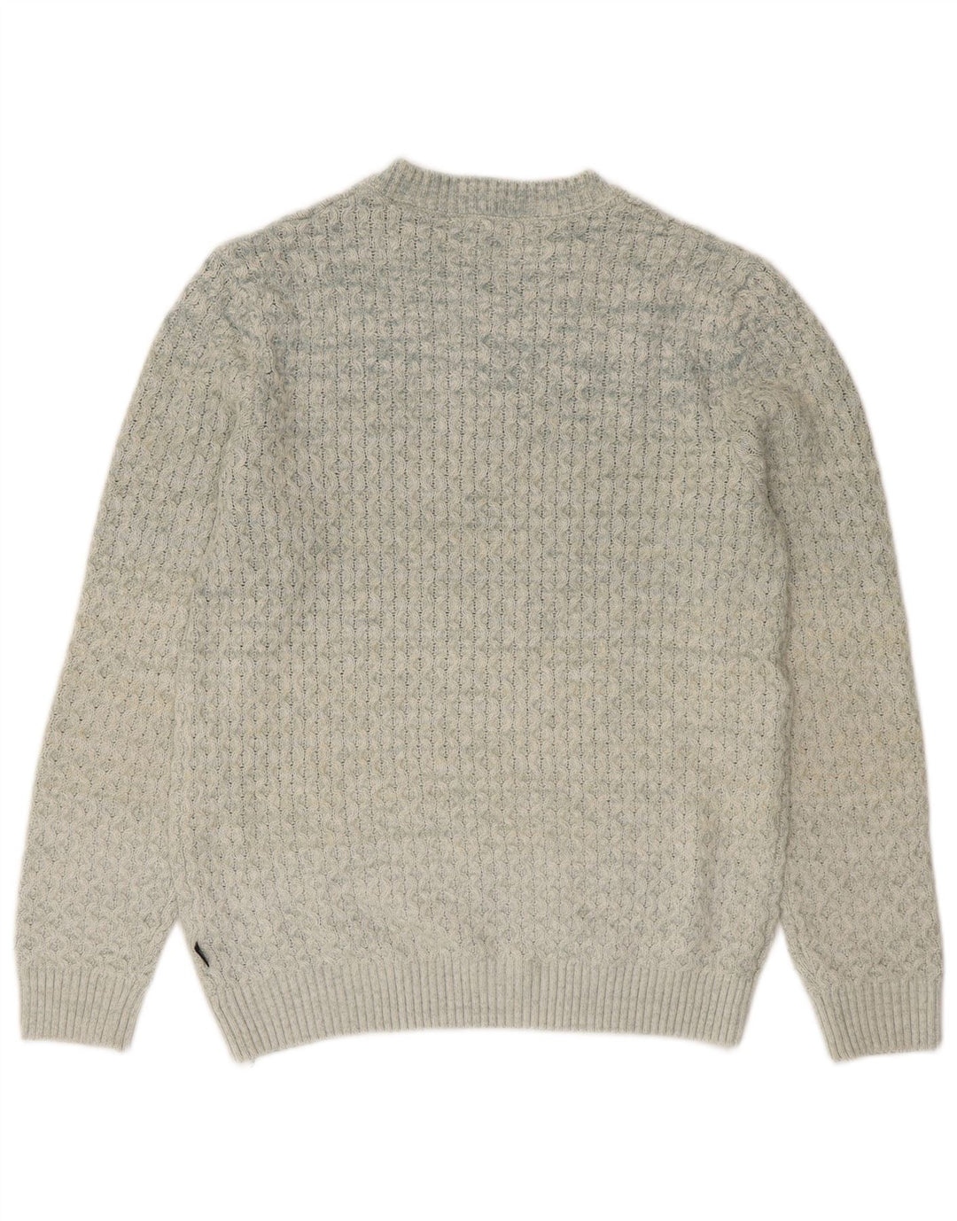 Maglione maglione girocollo da uomo Jack & Jones grande acrilico grigio