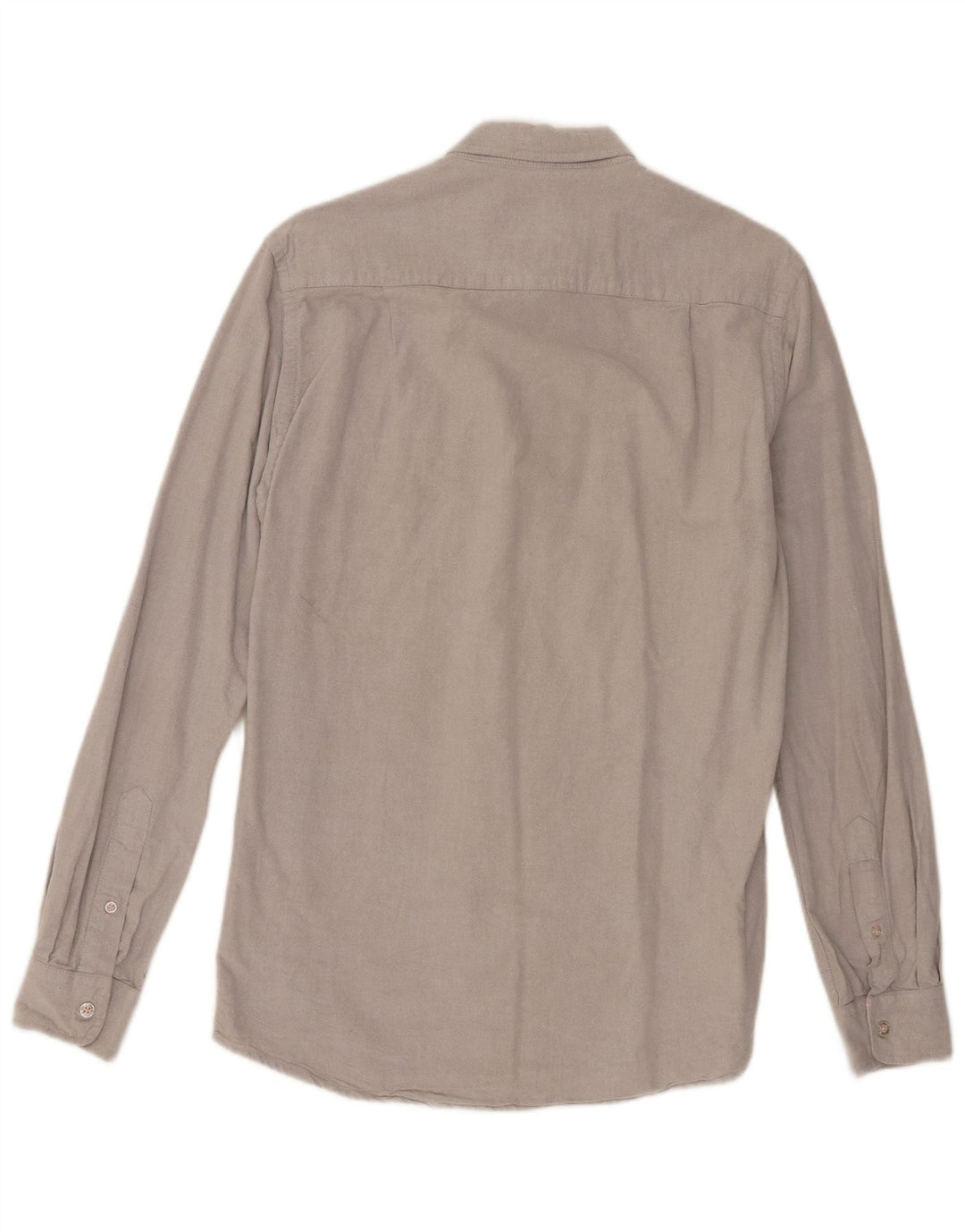 Crew Clothing Camicia da uomo in cotone grigio medio