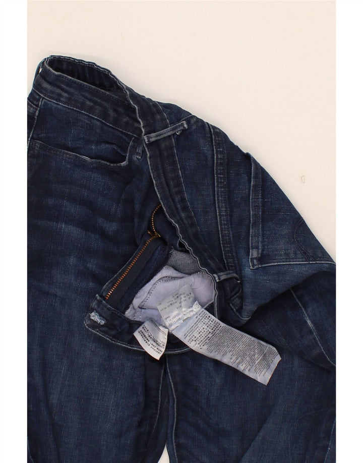 LEVI'S Womens Skinny Jeans W28 L30 Navy Blue Cotton Vintage Levi's and Second-Hand Levi's from Messina Hembry 